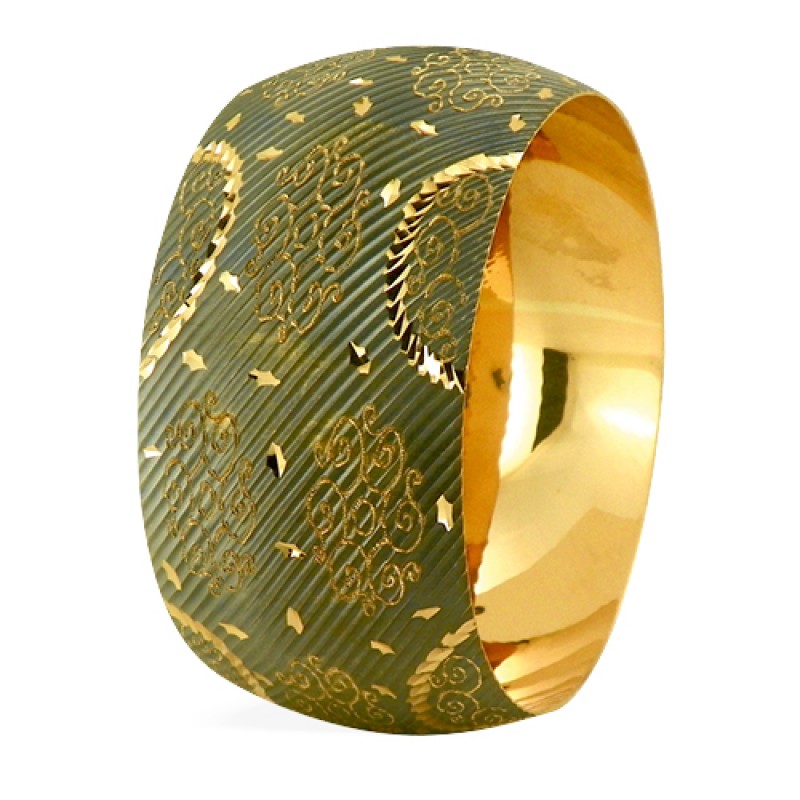 22 Ayar Şarnel 50 gr Mega Bilezik - BLK6094