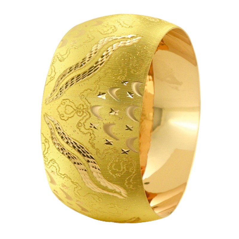 22 Ayar Şarnel 50 gr Mega Bilezik - BLK6097 22 Ayar Şarnel 50 gr Mega Bilezik - BLK6097