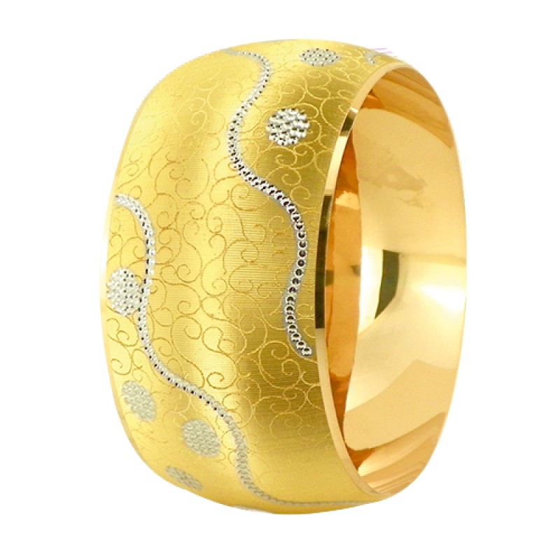 22 Ayar Şarnel 50 gr Mega Bilezik - BLK6106 22 Ayar Şarnel 50 gr Mega Bilezik - BLK6106