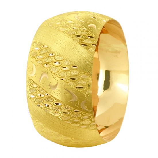 22 Ayar Şarnel 50 gr Mega Bilezik - BLK6109