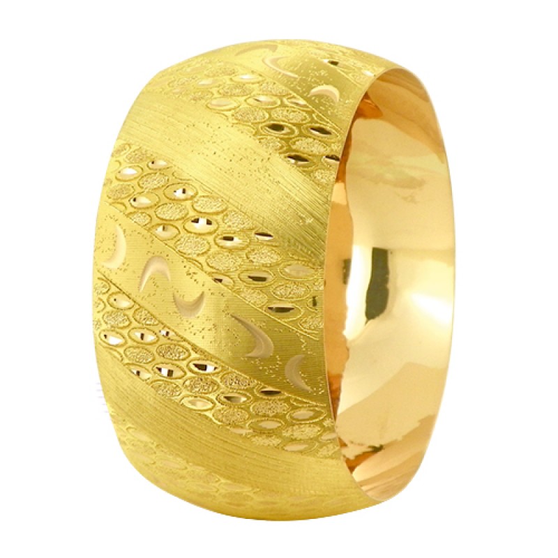 22 Ayar Şarnel 50 gr Mega Bilezik - BLK6109 22 Ayar Şarnel 50 gr Mega Bilezik - BLK6109