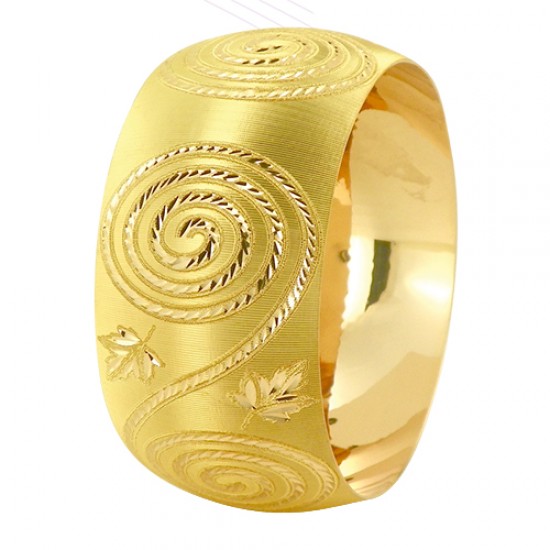 22 Ayar Şarnel 50 gr Mega Bilezik - BLK6112 22 Ayar Şarnel 50 gr Mega Bilezik - BLK6112