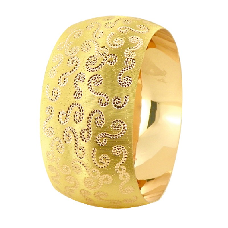 22 Ayar Şarnel 50 gr Mega Bilezik - BLK6124 22 Ayar Şarnel 50 gr Mega Bilezik - BLK6124