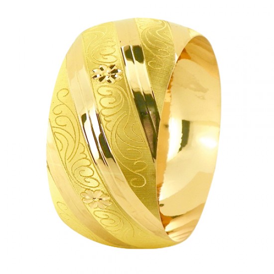 22 Ayar Şarnel 50 gr Mega Bilezik - BLK6126