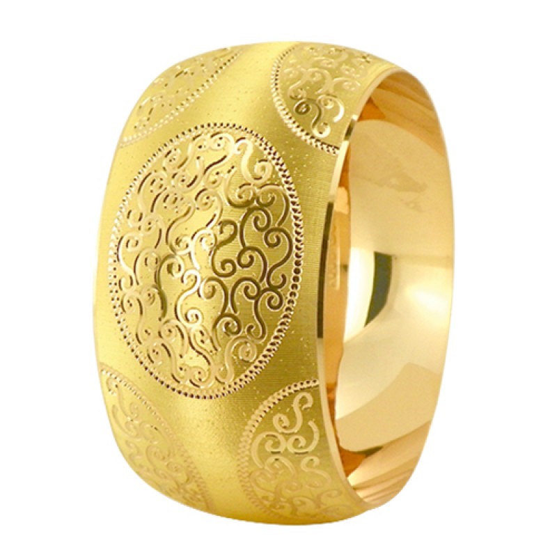 22 Ayar Şarnel 50 gr Mega Bilezik - BLK6133 22 Ayar Şarnel 50 gr Mega Bilezik - BLK6133