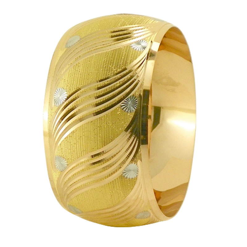 22 Ayar Şarnel 50 gr Mega Bilezik - BLK6135 22 Ayar Şarnel 50 gr Mega Bilezik - BLK6135