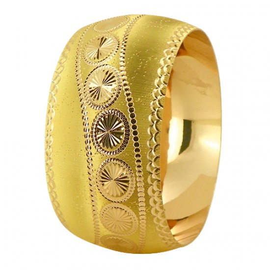 22 Ayar Şarnel 50 gr Mega Bilezik - BLK6136 22 Ayar Şarnel 50 gr Mega Bilezik - BLK6136