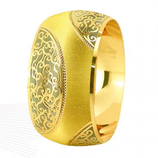 22 Ayar Şarnel 50 gr Mega Bilezik - BLK6145