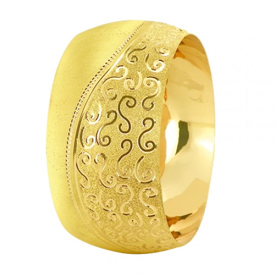 22 Ayar Şarnel 50 gr Mega Bilezik - BLK6152