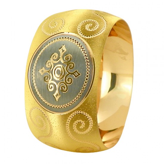 22 Ayar Şarnel 50 gr Mega Bilezik - BLK6156