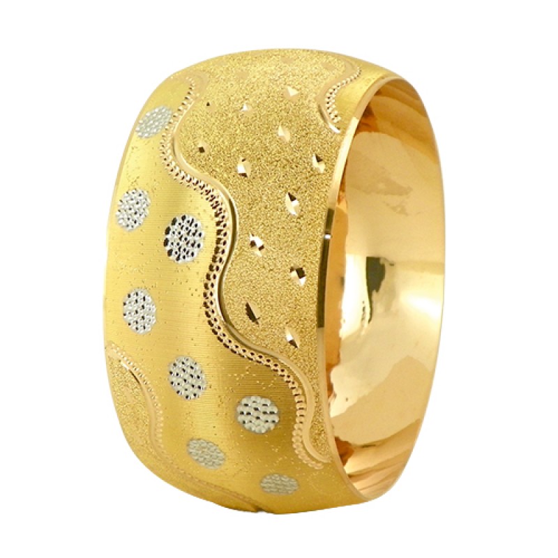 22 Ayar Şarnel 50 gr Mega Bilezik - BLK6174