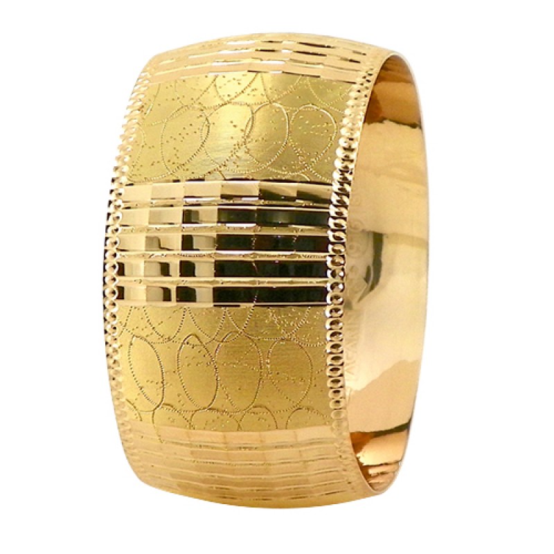 22 Ayar Şarnel 50 gr Mega Bilezik - BLK6180