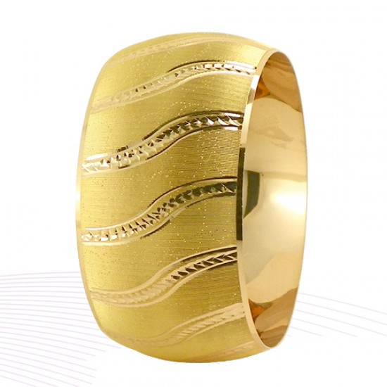 22 Ayar Şarnel 50 gr Mega Bilezik - BLK6181