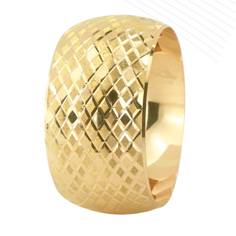 22 Ayar Şarnel 50 gr Mega Bilezik - BLK6184