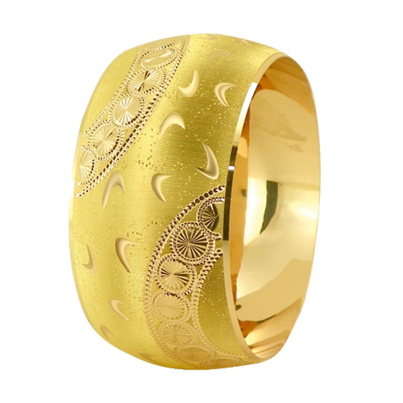 22 Ayar Şarnel 50 gr Mega Bilezik - BLK6214