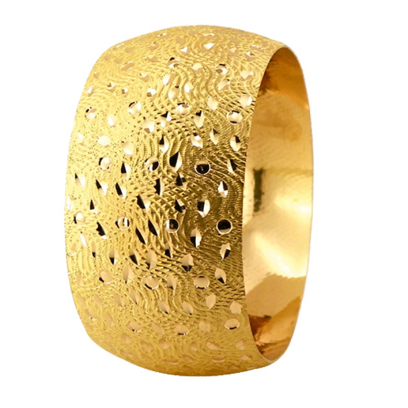 22 Ayar Şarnel 50 gr Mega Bilezik - BLK6224