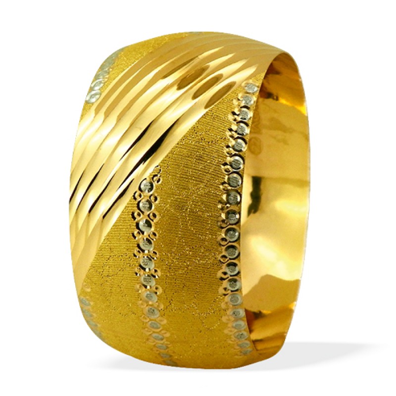 22 Ayar Şarnel 50 gr Mega Bilezik - BLK6225