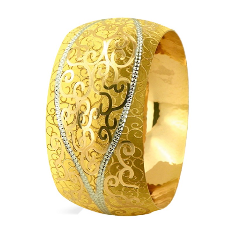 22 Ayar Şarnel 50 gr Mega Bilezik - BLK6234