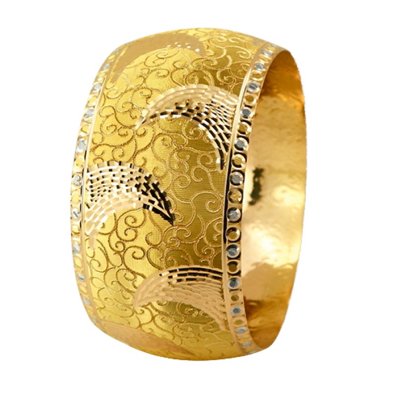 22 Ayar Şarnel 50 gr Mega Bilezik - BLK6237