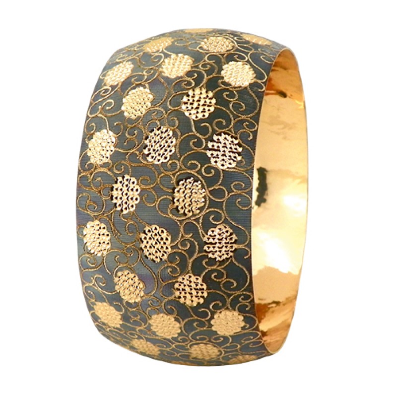 22 Ayar Şarnel 50 gr Mega Bilezik - BLK6248