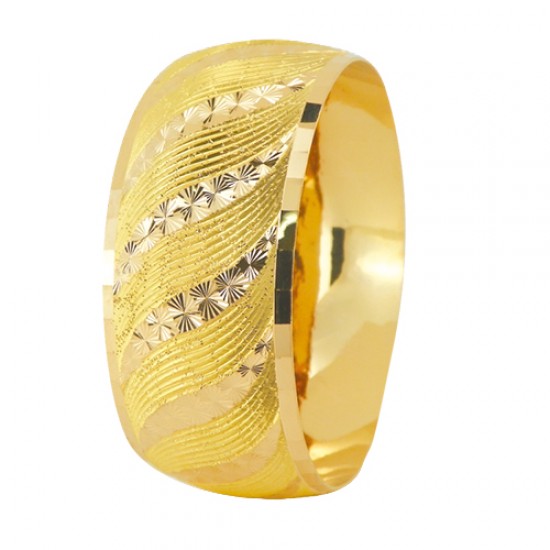 22 Ayar Şarnel 40 gr Mega Bilezik - BLK6255