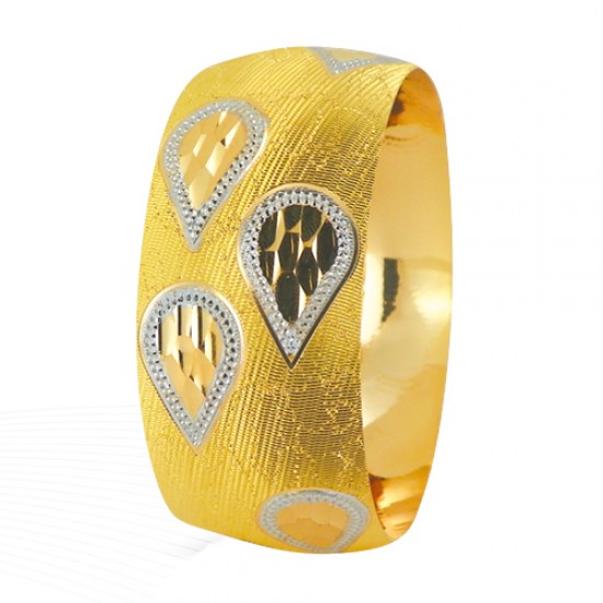 22 Ayar Şarnel 40 gr Mega Bilezik - BLK6266