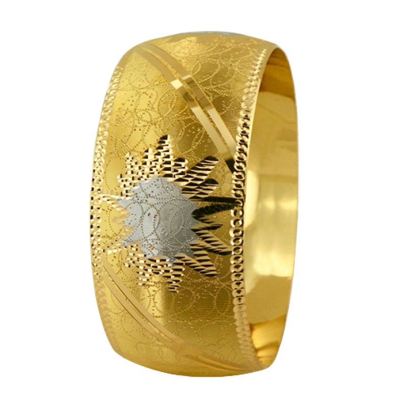 22 Ayar Şarnel 40 gr Mega Bilezik - BLK6280