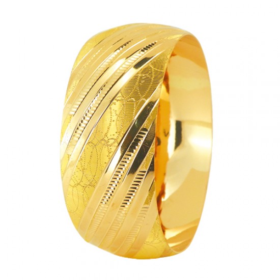 22 Ayar Şarnel 40 gr Mega Bilezik - BLK6281