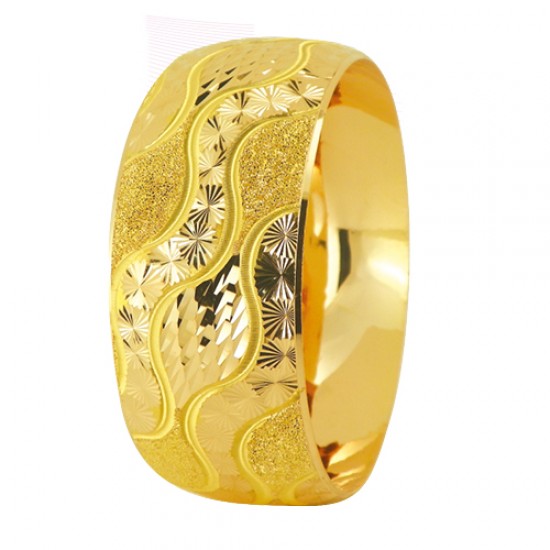 22 Ayar Şarnel 40 gr Mega Bilezik - BLK6288