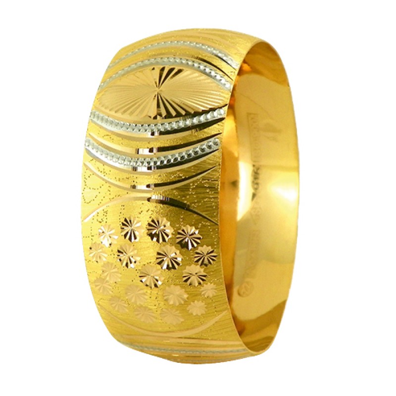 22 Ayar Şarnel 40 gr Mega Bilezik - BLK6289