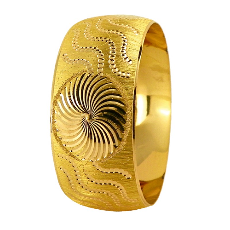 22 Ayar Şarnel 40 gr Mega Bilezik - BLK6290