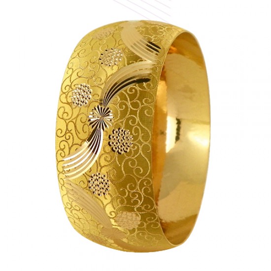 22 Ayar Şarnel 40 gr Mega Bilezik - BLK6294