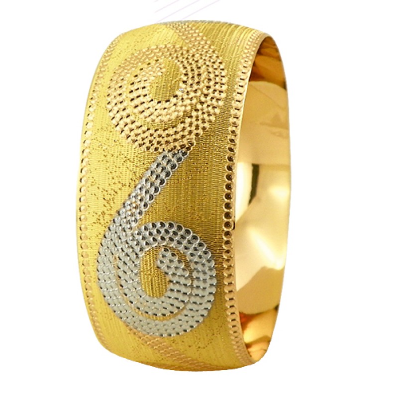 22 Ayar Şarnel 40 gr Mega Bilezik - BLK6298