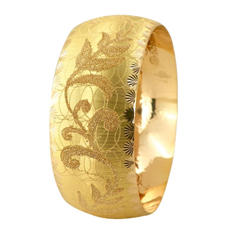 22 Ayar Şarnel 40 gr Mega Bilezik - BLK6299