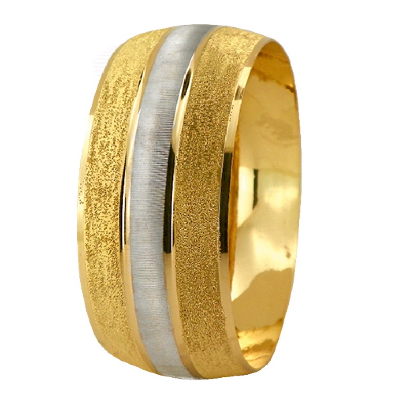 22 Ayar Şarnel 40 gr Mega Bilezik - BLK6304