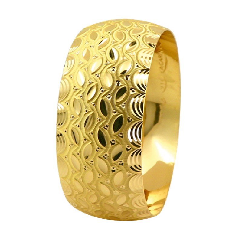 22 Ayar Şarnel 40 gr Mega Bilezik - BLK6305