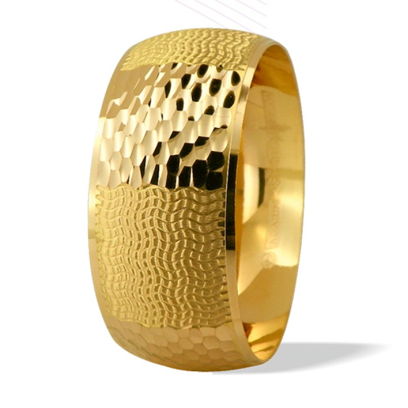 22 Ayar Şarnel 40 gr Mega Bilezik - BLK6307