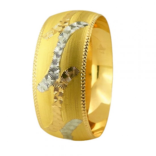 22 Ayar Şarnel 40 gr Mega Bilezik - BLK6308