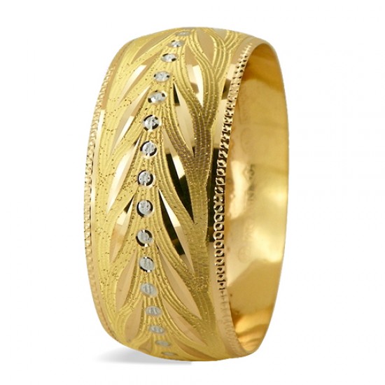 22 Ayar Şarnel 40 gr Mega Bilezik - BLK6312