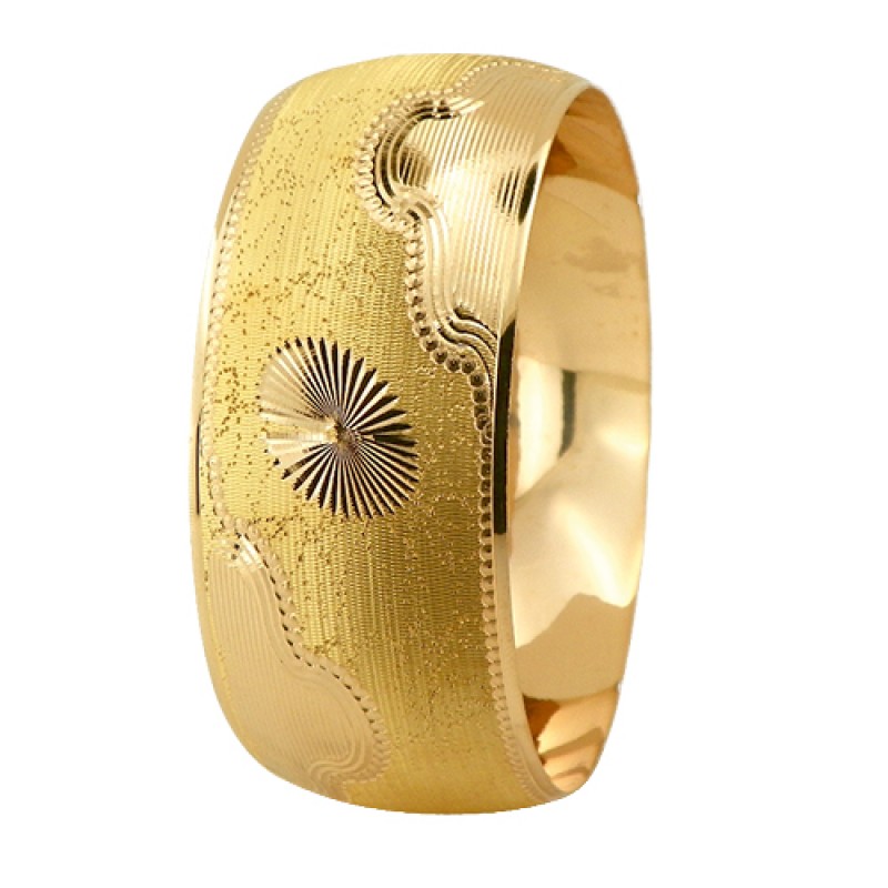 22 Ayar Şarnel 40 gr Mega Bilezik - BLK6317