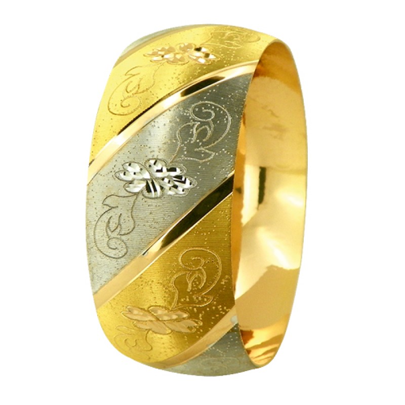 22 Ayar Şarnel 40 gr Mega Bilezik - BLK6324