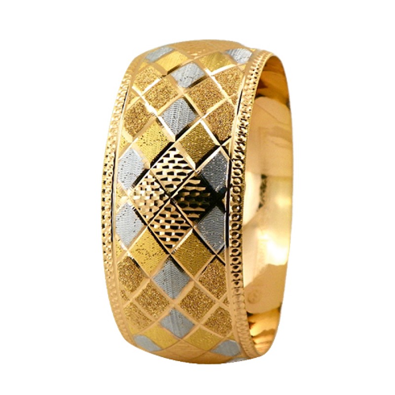 22 Ayar Şarnel 40 gr Mega Bilezik - BLK6339