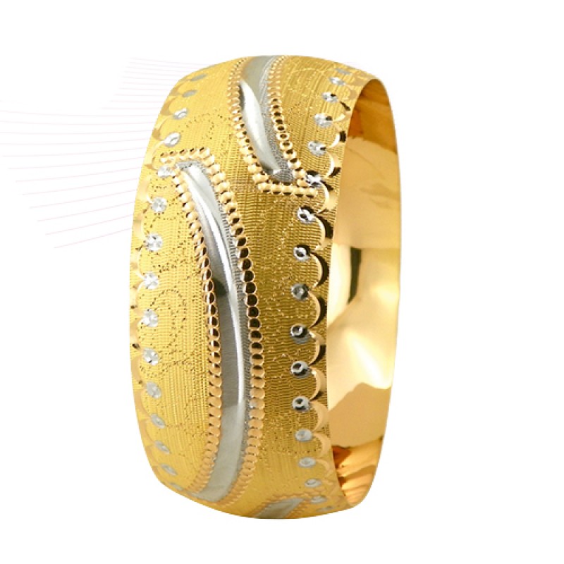 22 Ayar Şarnel 40 gr Mega Bilezik - BLK6340