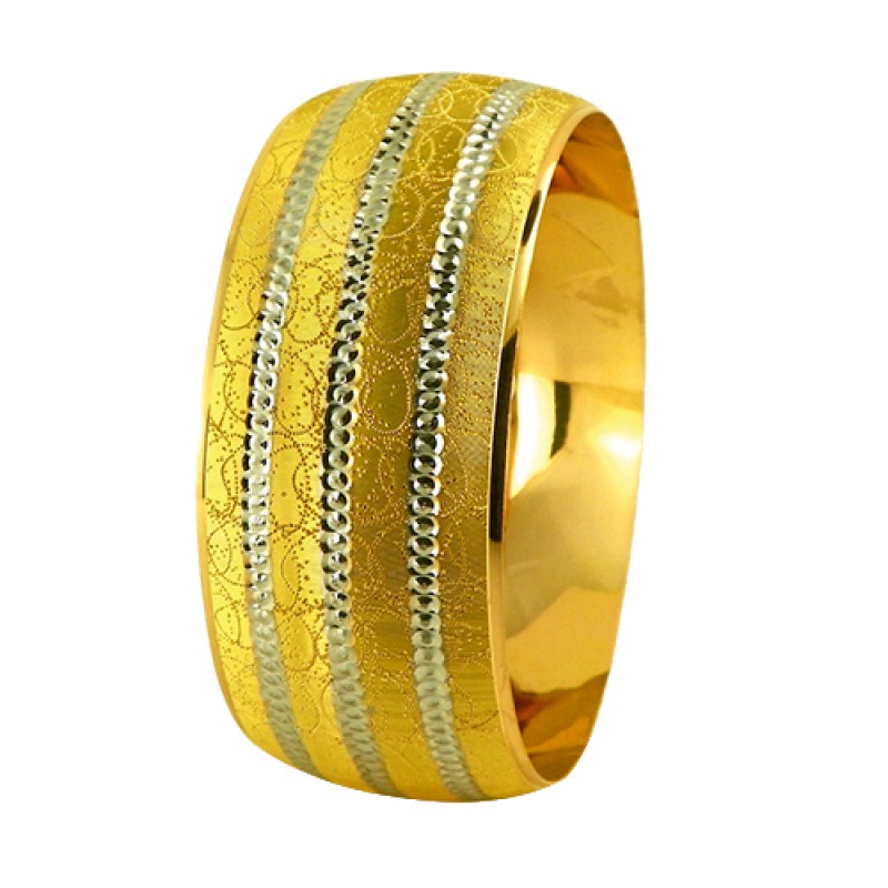 22 Ayar Şarnel 40 gr Mega Bilezik - BLK6341