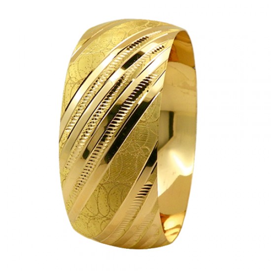 22 Ayar Şarnel 40 gr Mega Bilezik - BLK6342