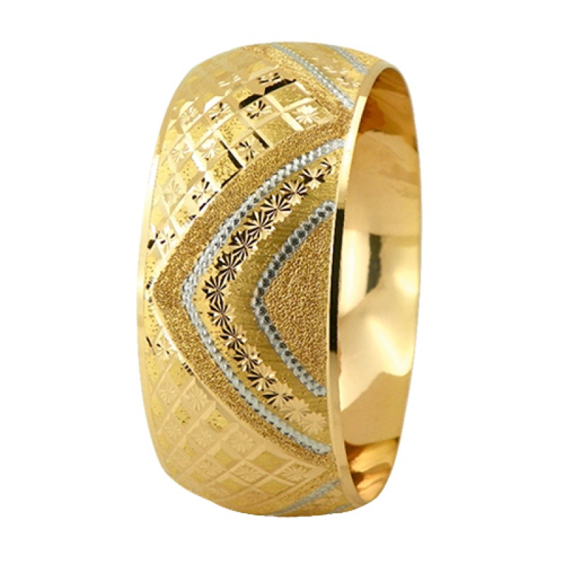 22 Ayar Şarnel 40 gr Mega Bilezik - BLK6345