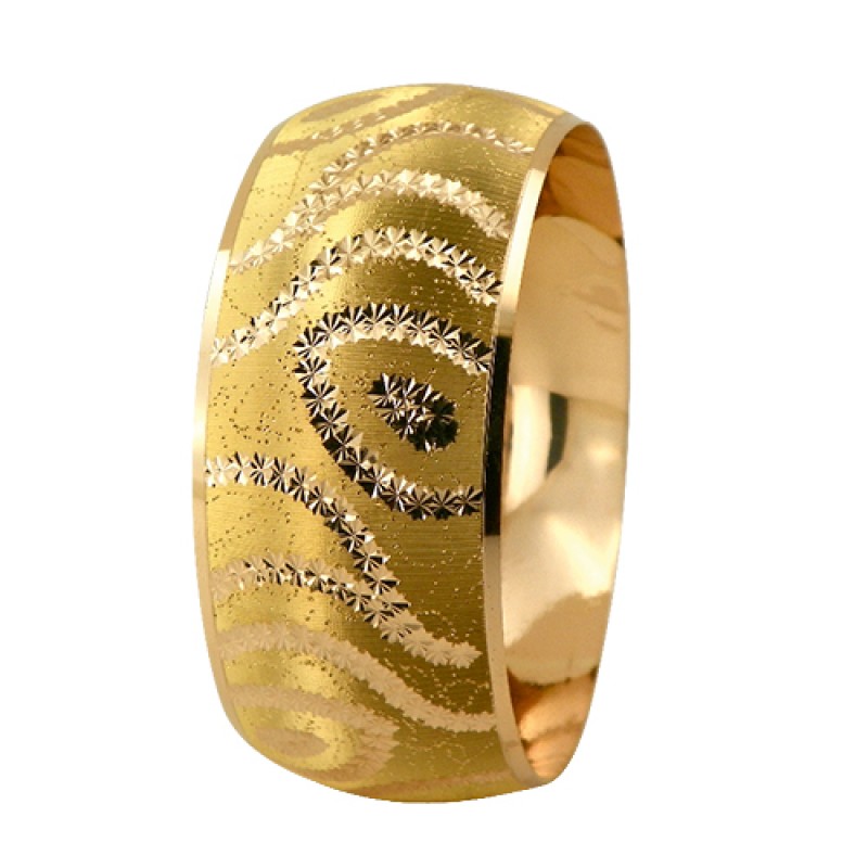 22 Ayar Şarnel 40 gr Mega Bilezik - BLK6347