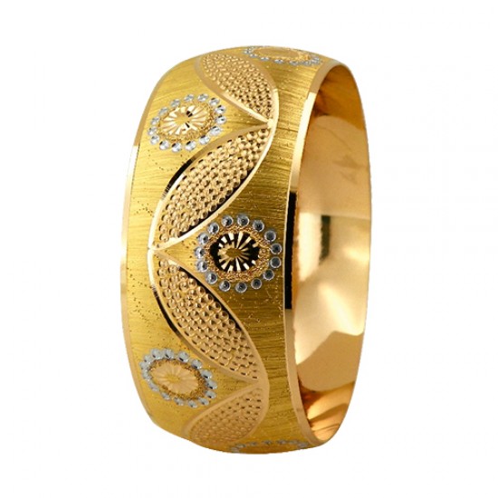 22 Ayar Şarnel 40 gr Mega Bilezik - BLK6348