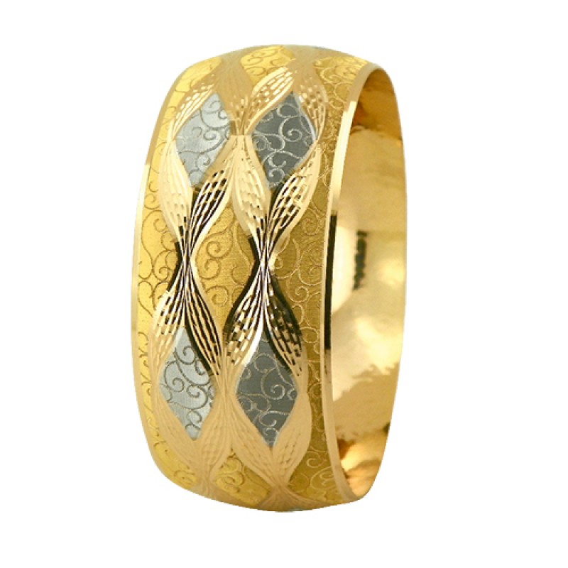 22 Ayar Şarnel 40 gr Mega Bilezik - BLK6350