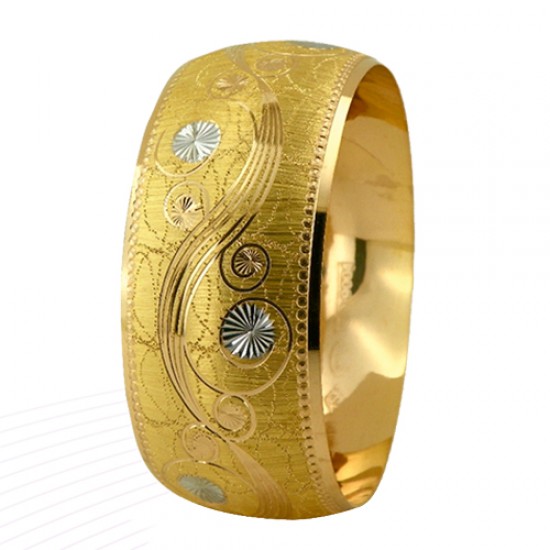 22 Ayar Şarnel 40 gr Mega Bilezik - BLK6355